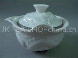 Embossment Dragon Gaiwan with Strainer