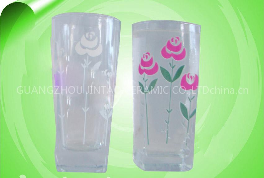 cold color changing glass mug