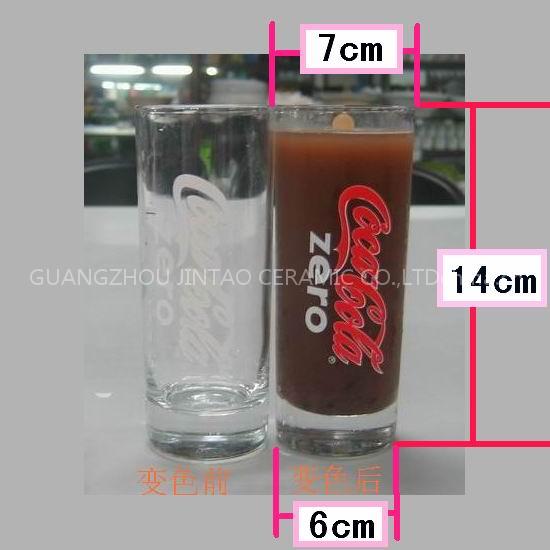 glass color changing mug