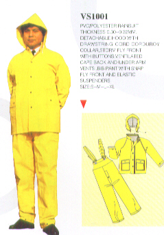 China (Mainland) Rainwear