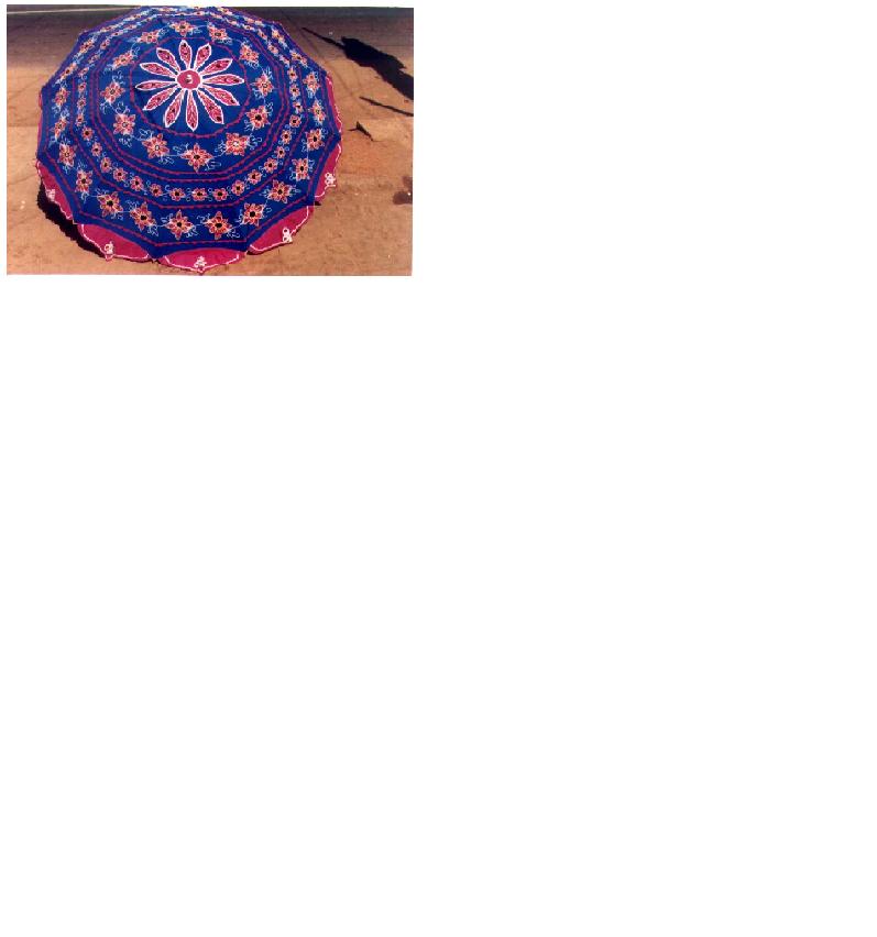India Garden Umbrella