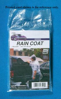 Hong Kong Disposable Raincoat / Poncho
