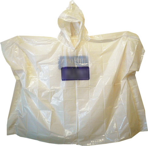 Hong Kong HDPE / Peva Raincoat
