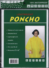 China (Mainland) Poncho