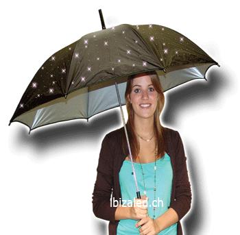 Switzerland Umbrella LED