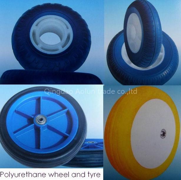 polyurethane wheel and tyre