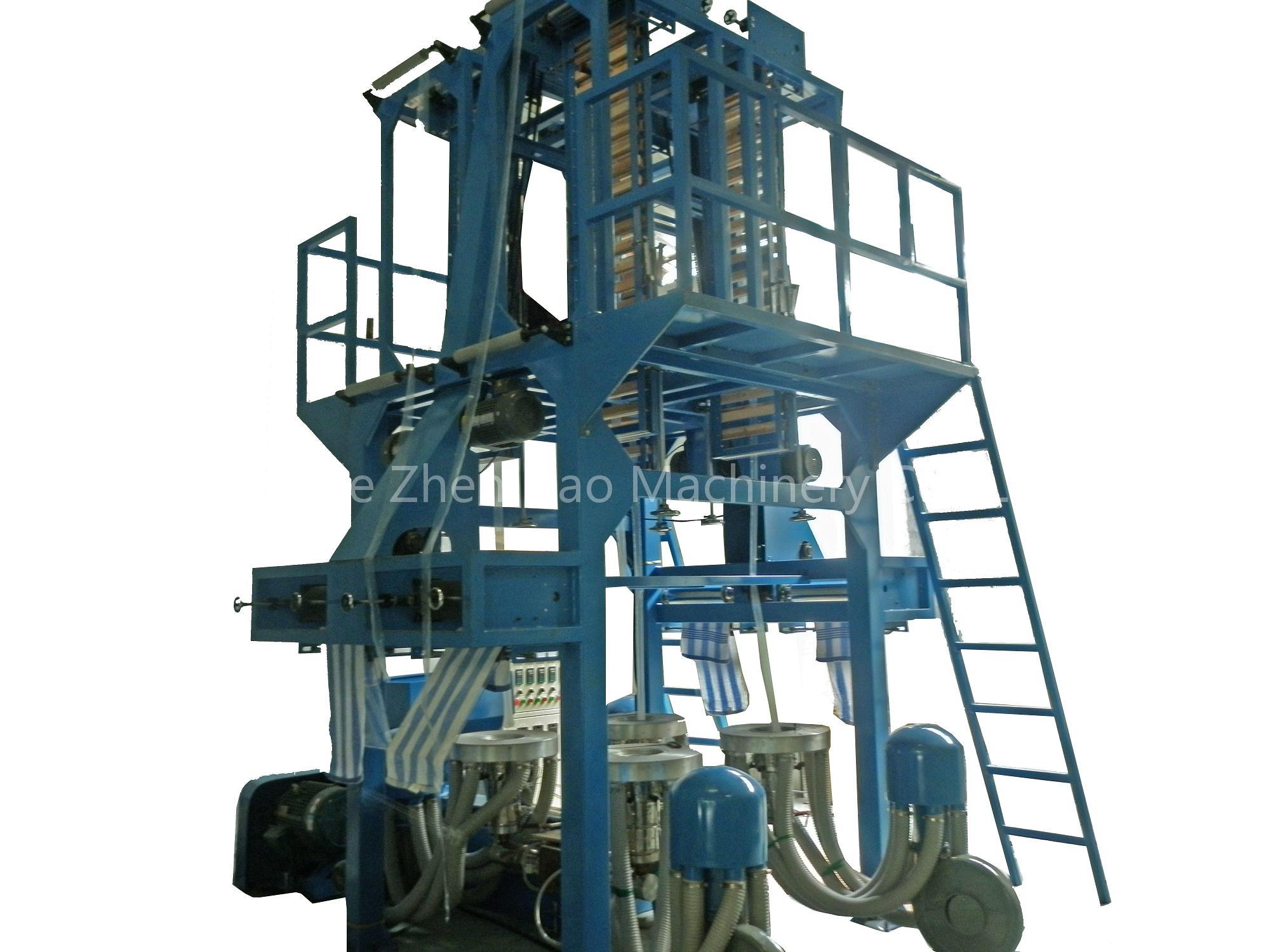 one screw four die film blowing machine