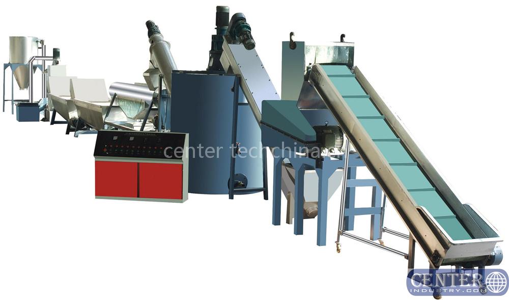 plastic recycling line