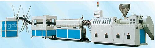 PE Carbon Spiral Reinforcing Pipe Production Line