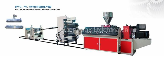 PVC,ABS,PS SHEET PRODUCTION LINE