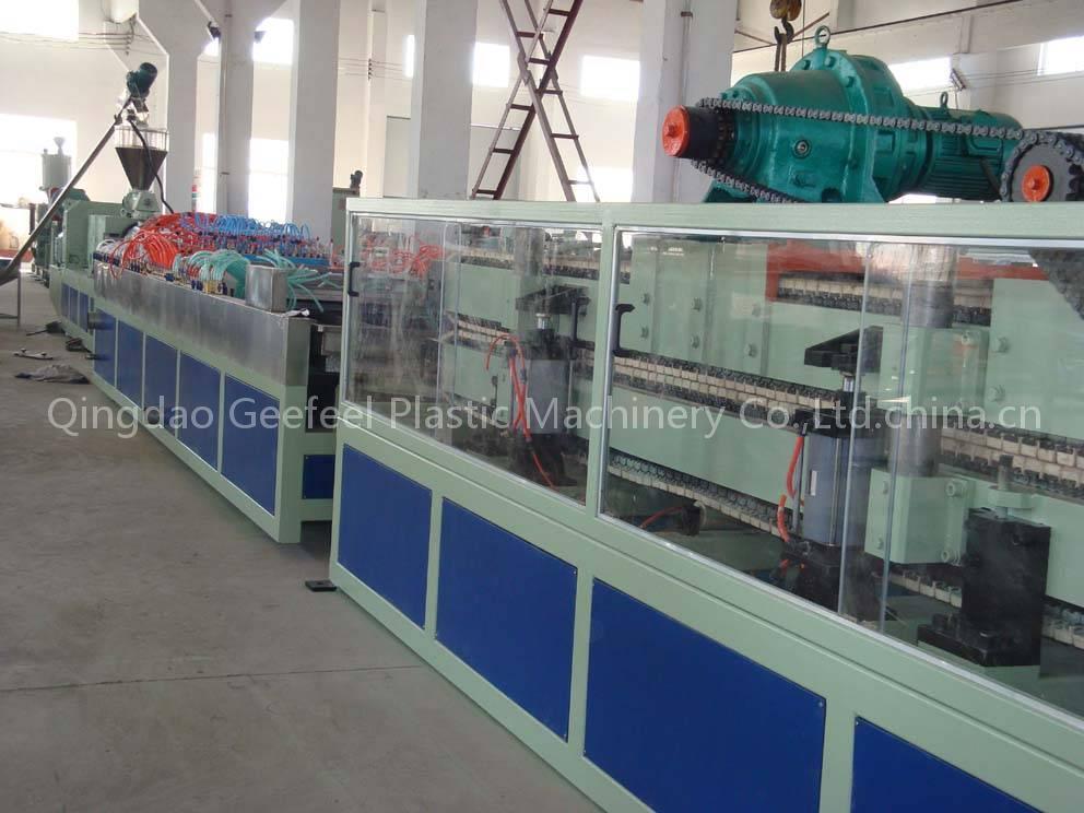 WPC wood plastic wall panel extrusion machine/plant