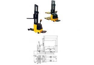Double-Pallet Stacker FD series 1200kg
