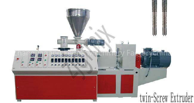 twin-screw plastic extruder