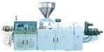 single&conical twin screw extruder