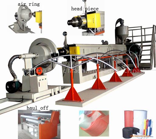 PE Foam Sheet Extrusion Line