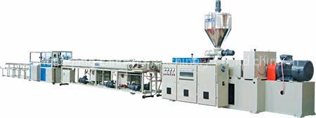 double pipe extrusion line