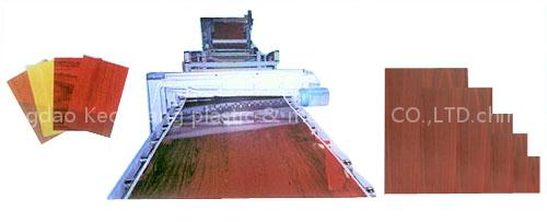 High polymer plastic film production line