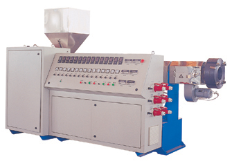 SJ series single screw plastic extruder