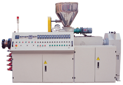 SJSZ series conical twin-screw plastic extruder