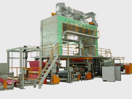 Three Layers Coated Tarp Laminating Machine