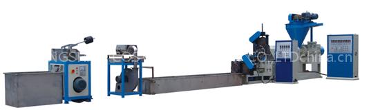 Double-sectiion Plasit Extrusion Recycling Unit