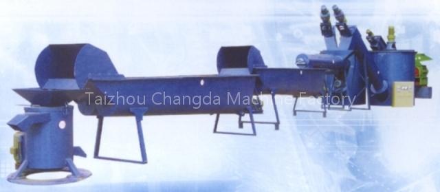 Plastic crusher line