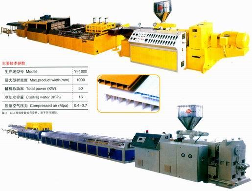 PVC Window and Door Profiles Extrusion Line