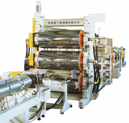 three roll the X-ray machine