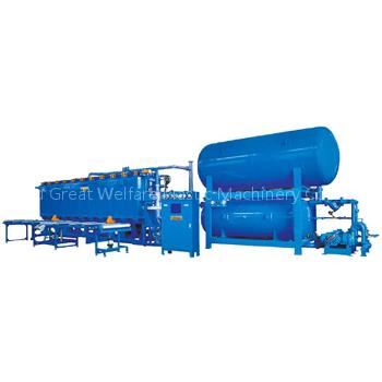 Auotmatic eps block moulding machine with vacuum