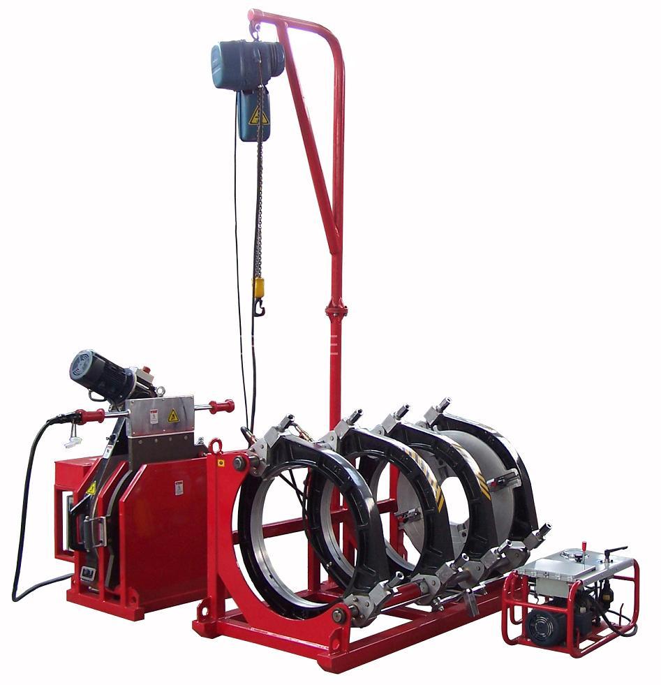 HDPE pipe butt fusion welding machine