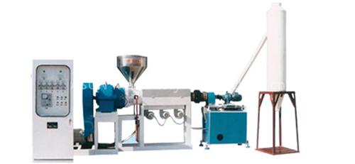 PET plastic waste recycle and pelletizing Machine
