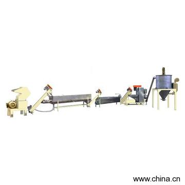 Crushing, Washing, Drying and Pelletizing Production Line