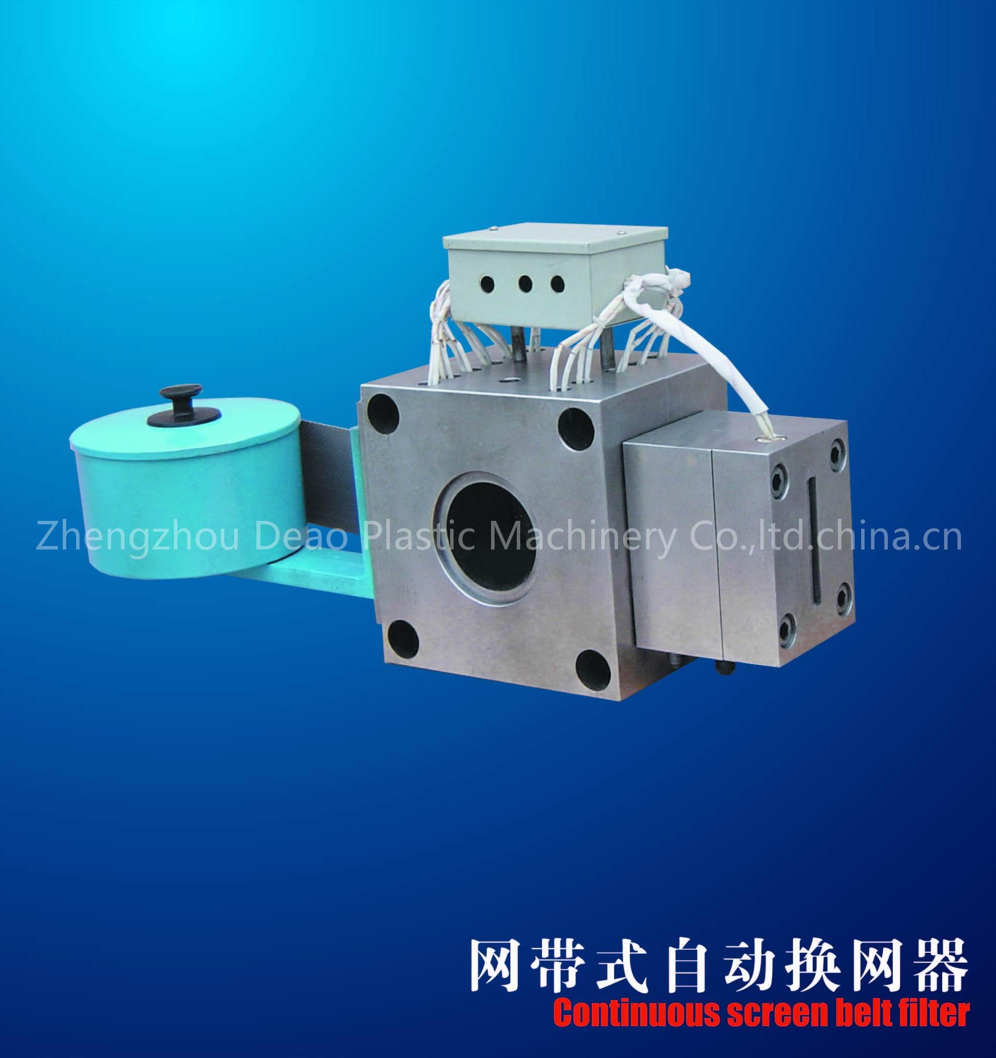 Automatic belt screen changer
