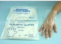 PE Gloves with outerbags