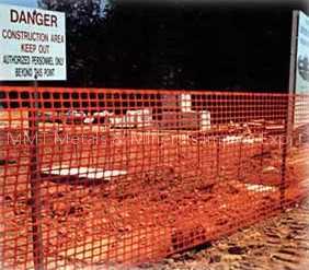 Orange Safety Fencing