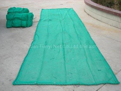 Green HDPE Building net