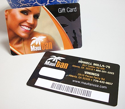 PVC Promotional Gift Card