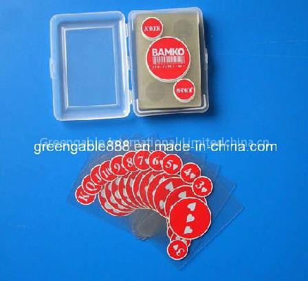 100% Plastic Transparent Playing Card,Casion,Poker card