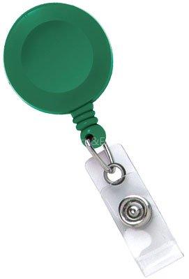Plastic Badge Reel With Clear Vinyl Strap