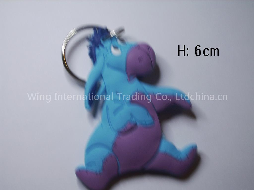 soft pvc key chains