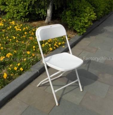 White Foldable Plasctic Chair KLY-A2