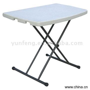 Adjustable Folding Table