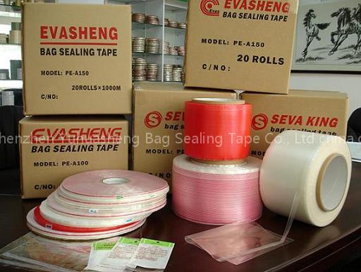 Bag sealing tape