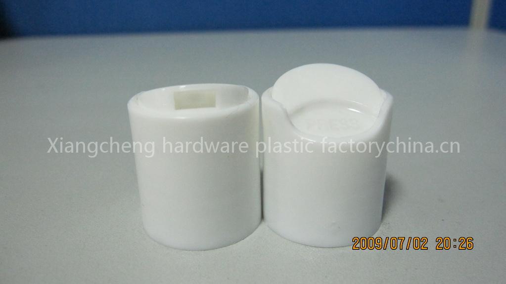 plastic disc-top cap