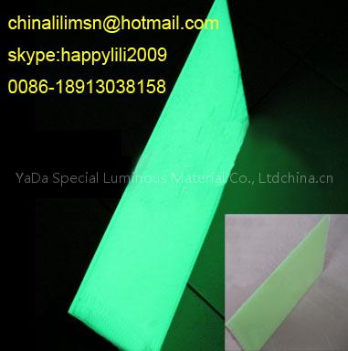 luminescent board /glow sheet