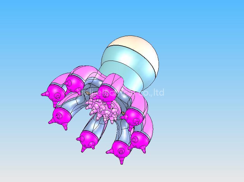 Octopus shape and shake massager etc.