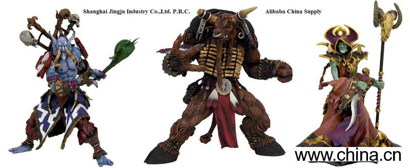 Wow Toy (Tauren, Jungle Troll, Undead)