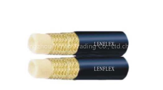 FIBRE BRAIDED DOUBLE RESIN HOSE SAE100 R7 TWIN