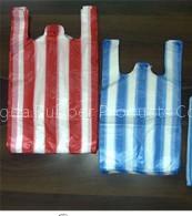 HDPE/LDPE striped bags