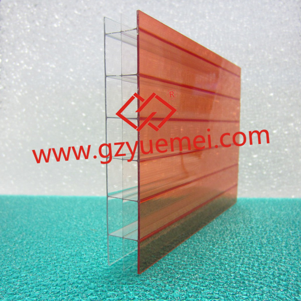 Two-tone polycarbonate hollow sheet - The Lastest Product